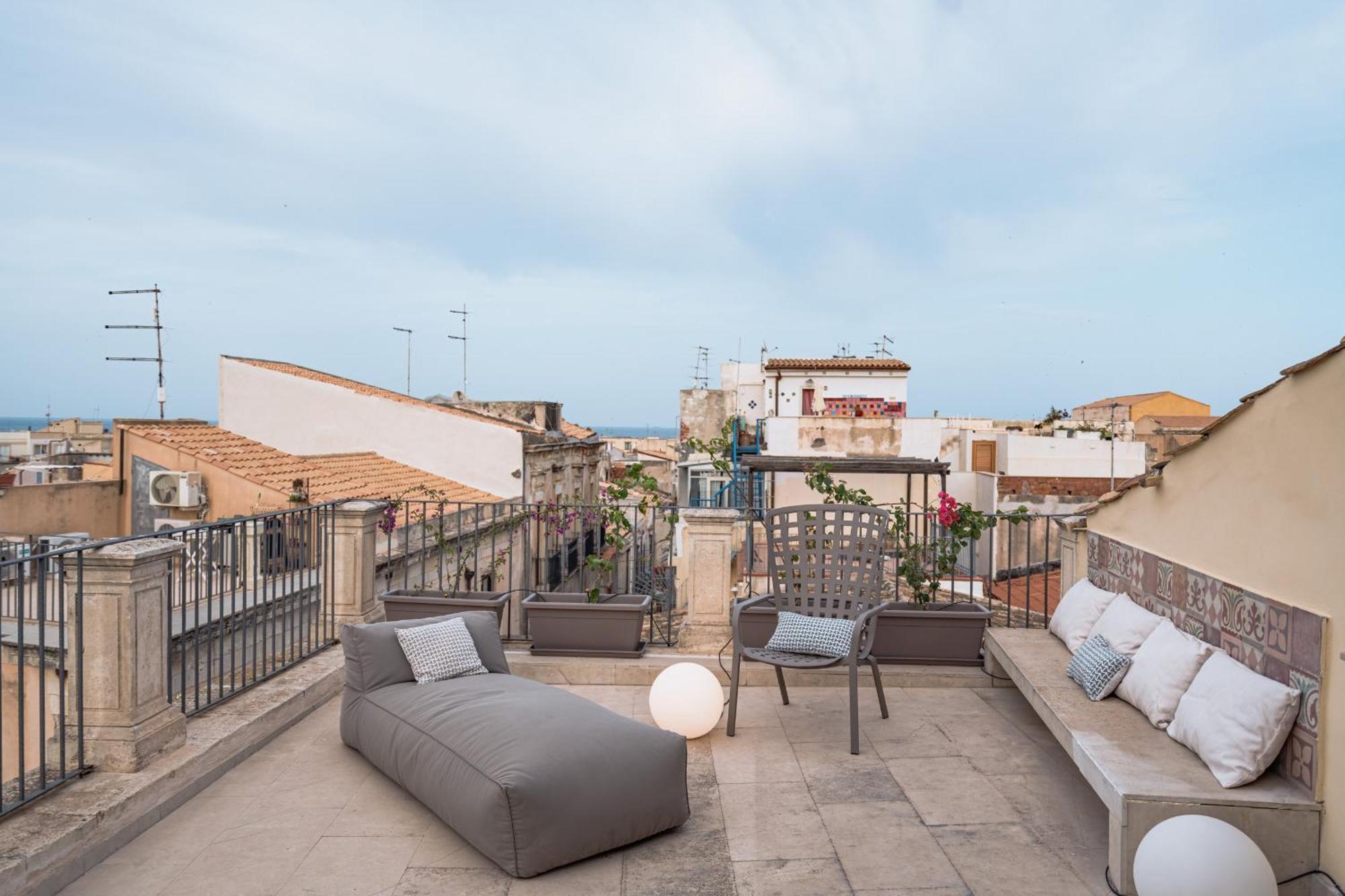 Alma Maris Terrazza Al Tempio By Bed&Bros Apartment Syracuse Ngoại thất bức ảnh