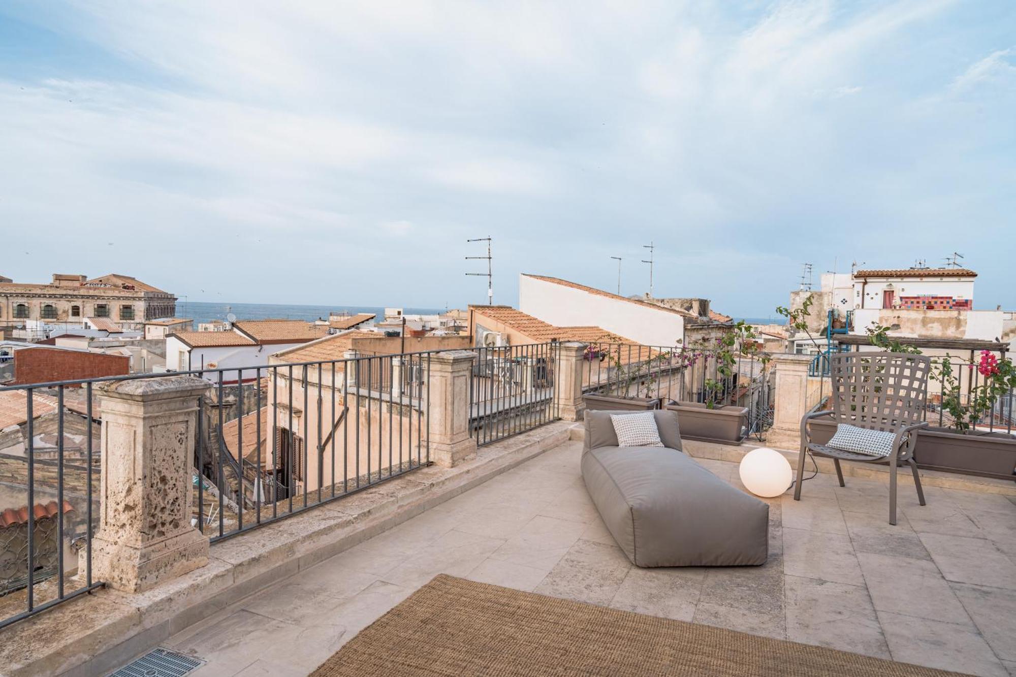 Alma Maris Terrazza Al Tempio By Bed&Bros Apartment Syracuse Ngoại thất bức ảnh