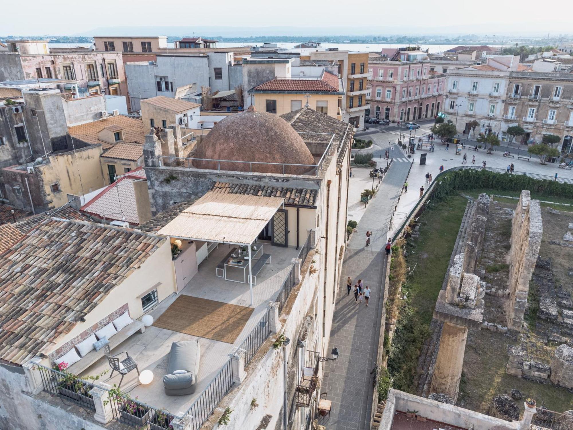 Alma Maris Terrazza Al Tempio By Bed&Bros Apartment Syracuse Ngoại thất bức ảnh