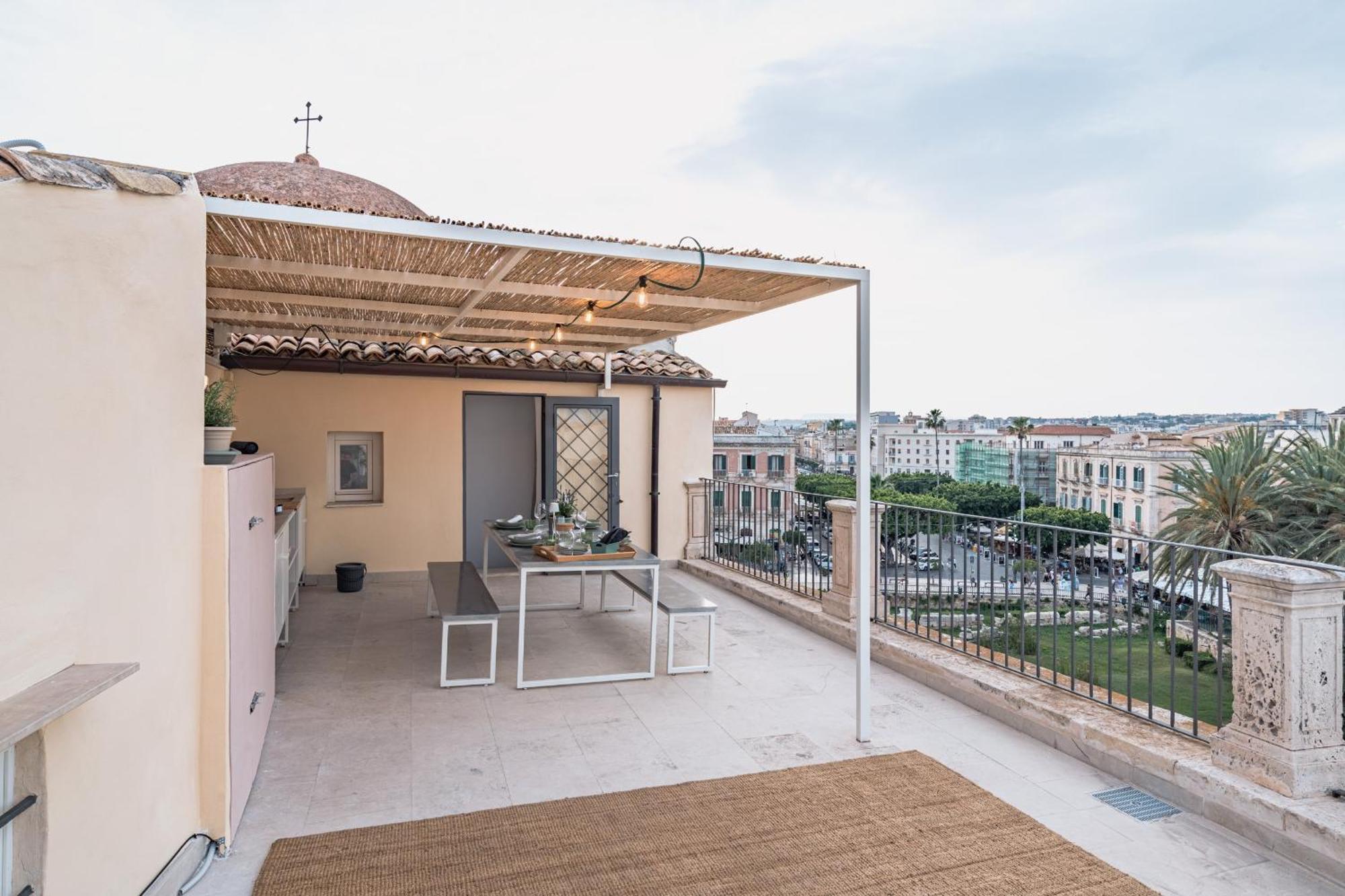 Alma Maris Terrazza Al Tempio By Bed&Bros Apartment Syracuse Ngoại thất bức ảnh