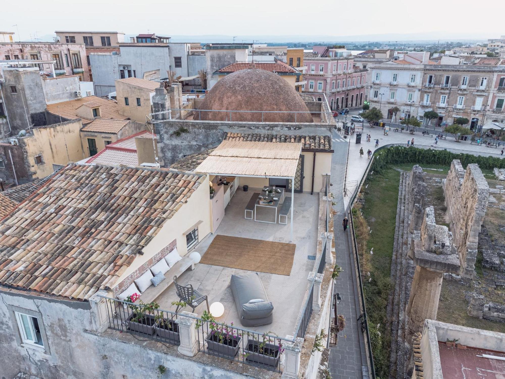 Alma Maris Terrazza Al Tempio By Bed&Bros Apartment Syracuse Ngoại thất bức ảnh